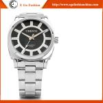 012A Stainless Steel Watches Unisex Watch Quality Steel Analog Watch Roman