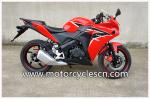 Two Wheel Drag Racing Motorcycles Honda CBR250 With 4 Stroke Water-cooled Red
