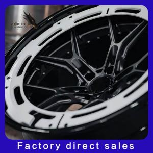 Wholesale Customized 2 Piece Super Deep Concave Brushed Bronze Polished Lip Forged Wheels from china suppliers