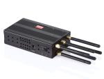 10m Portable Cell Phone Jammer 6 antennas Built in 7.4V 3600mAh Li-ion battery