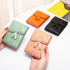 Wholesale Genuine Leather Mini Cute Business Card Holder for Women Low MOQ Mix Models Advantage from china suppliers