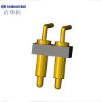 High Class Precision Magnet Pogo pin Right Angle Contact Pad Male And Female
