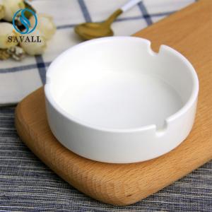 Wholesale Caterers And Canteens White Porcelain Ashtray Tableware Accessories from china suppliers