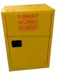 Lockable Chemical Flammable Safety Cabinet Slip Resistant For School