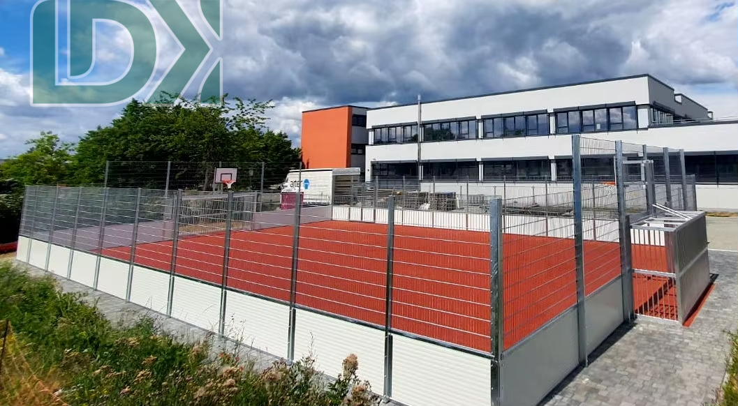 Customized Portable European Football Field Cage Movable Mini Cage For Fewer Players