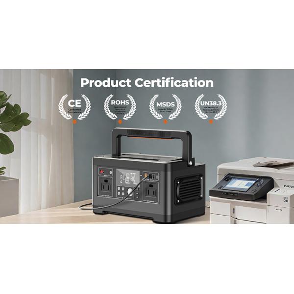 High Quality 500W 520wh Portable Power Station Lithium Battery Solar Inverter Energy Storage Battery Power Bank With Good Price