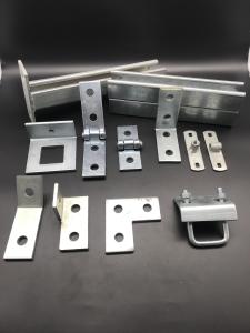 Wholesale Custom Virous Shape Flat Plate Angle Slotted Unistrut Fittings from china suppliers