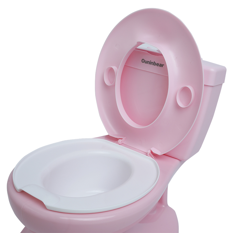 Printed Training Baby Potty Seat in Eco Friendly PP Customizable Colors Accepts Custom Logo