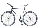 Black Mini 700C Single Speed Bike With Caliper Hand Brakes