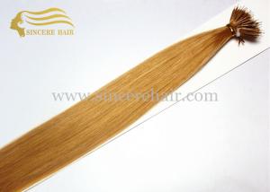 Wholesale 22&quot; Pre Bonded Hair Extensions Nano Hair for Sale, 22&quot; 1.0 G Blonde #613 STB Pre Bonded Nano Hair Extensions For Sale from china suppliers