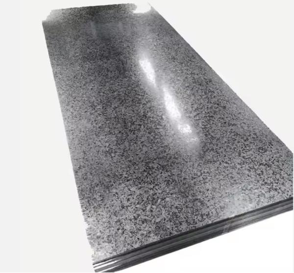 Regular Spangle GI sheet 0.12mm-2.0mm Thickness For manufacture Approved by ASTM