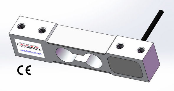 compact load cell for vending machine