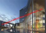 UK EU US Heat Insulation Laminated Glass Curtain Wall for Showroom