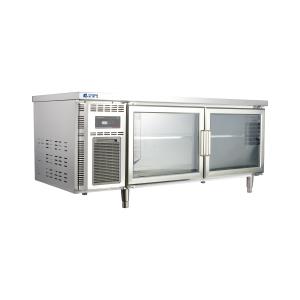Wholesale Multi-climate 380L Undercounter Freezer Fridge Glass Door Workbench Prep Table Refrigerator from china suppliers