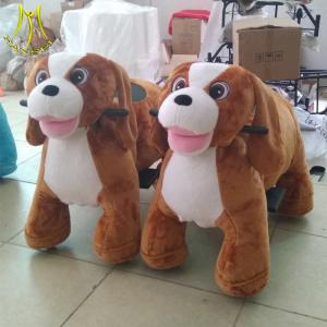 Wholesale Hansel indoor zoo animal kids set power 4wheels ride on lovely dog factory from china suppliers