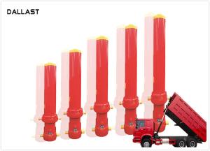 Wholesale 10500mm Stroke Single Acting Hydraulic Cylinder for Tipper Truck , Telescoping Hydraulic Ram from china suppliers