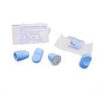 Light Blue Disposable Protective Swabcap Disinfection Cap 75% Alcohol Swab Caps