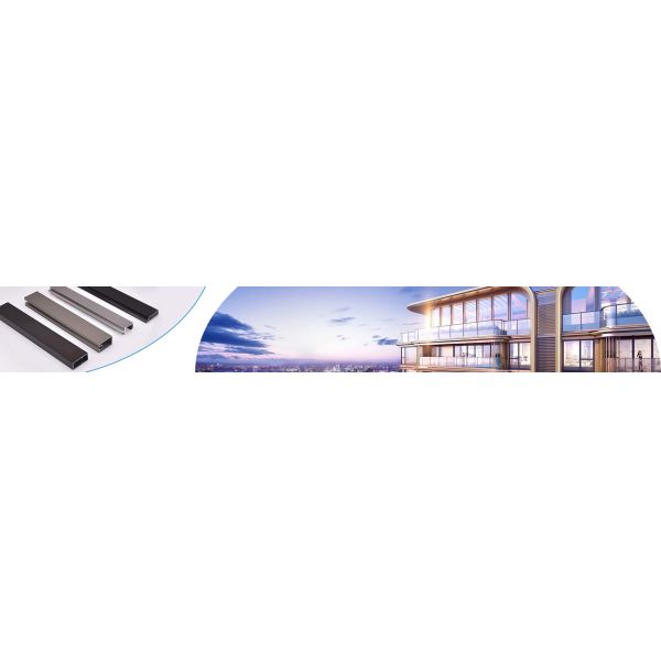 Aluminum Window Profiles High Melting Point For Balcony Window Frames