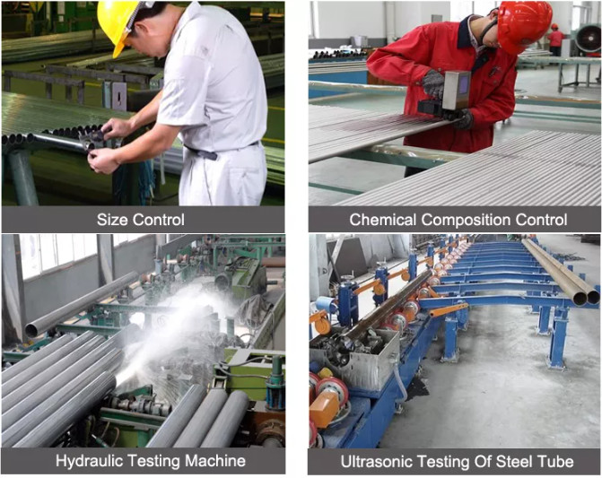 Cold Drawn Welded Stainless Steel Round Pipe ASTM A312 AISI 316ti 309S 310S 321 410