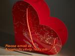 Low Cost Ribbon Handle White Gift Carrier Custom Made Design Logo Print Luxury