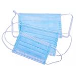 Disposable 3 Ply Non Woven Face Mask , Anti Pollution Face Mask For Adult