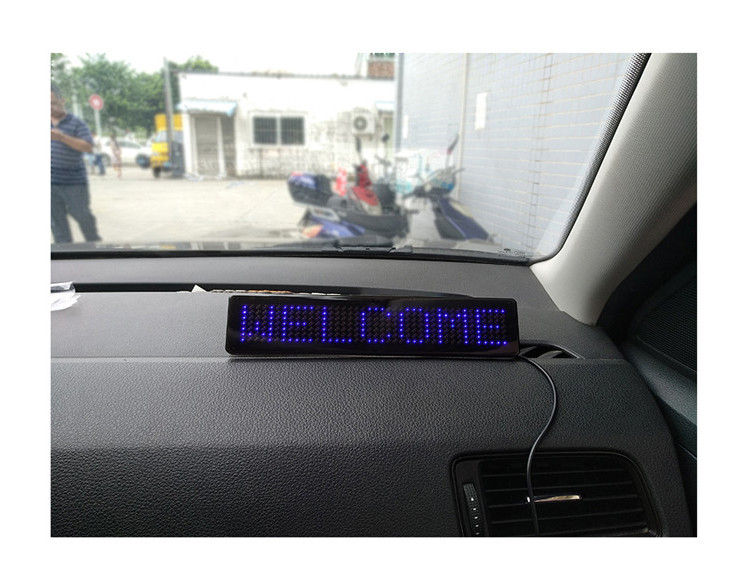 230*50mm Car LED Display Screen