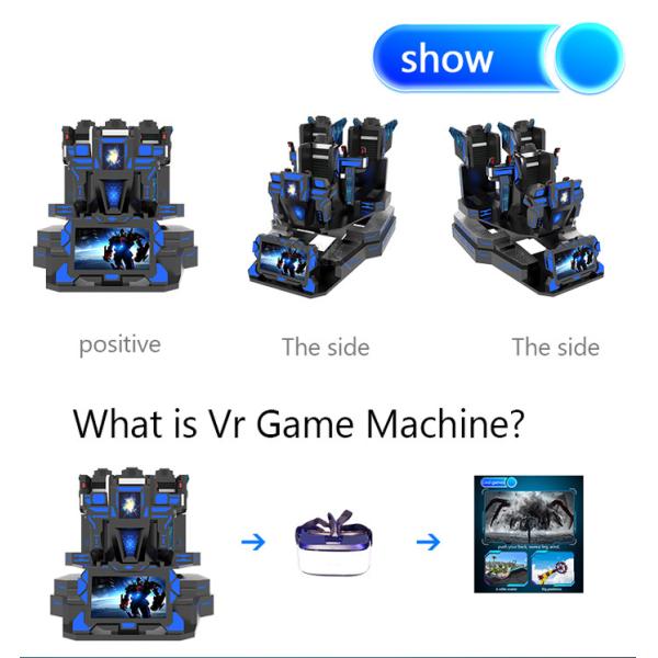 CE Virtual Reality Cinema Three Players Standing Vr Shooting Games