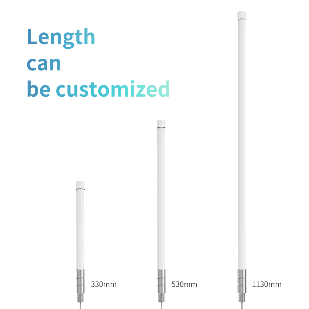 High Gain Hotspot Fiberglass Antenna 6dbi 8dbi 10dbi Outdoor Antenna for 868mhz 915mhz