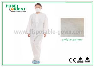 Wholesale Type 5 6 Lightweight Waterproof Disposable Polypropylene Coveralls from china suppliers