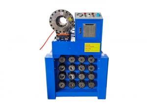 China Quick Change Hydraulic Hose Crimping Machine 51KH 3KW With Pedal Switch on sale