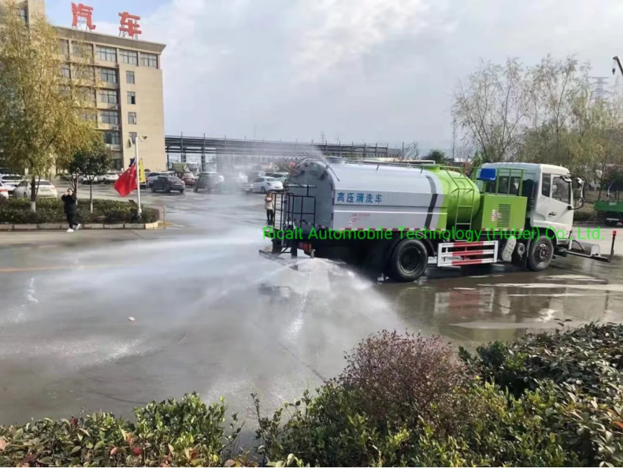Direct Small Professional Outdoor Road Sweeper Truck Multi-Purpose with Gearbox Pump Gear