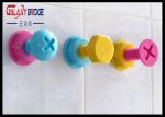 Plastic Cloth Hanging Hooks Wall Mounted Kids Bedroom Cloth Holder Cute Animal