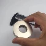 N52 Neodymium Ring Magnet Stainless Steel Thickness Magnetized