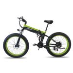 1000W Motor 14.5AH S/\MSUNG Lithium Battery 26x4.0 inch Fat Tire Folding E-Bike