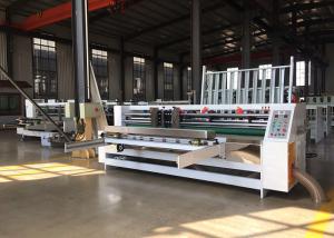Wholesale Speed 0-1200 Turn / Min Lead Edge Feeder Corrugated Board Thin Blade Slitting Scoring Machine from china suppliers