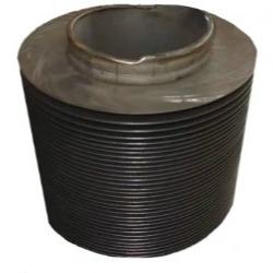 Wholesale DELLOK Finned Tube Cross Flow Heat Exchanger from china suppliers