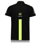 Breathable and Soft Mens Elastane Cotton Polo Shirt Custom Printed Logo and