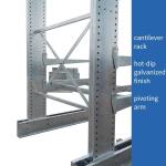 Blue/Orange/Grey/Yellow Outdoor Storage Cantilever Rack for Steel Pipe and Long