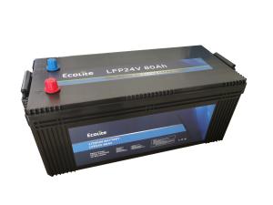 Wholesale 24V 80Ah Truck Lithium Start-stop Automotive Batteries LiFePO4 LithiumTruck Starting Cranking Battery from china suppliers
