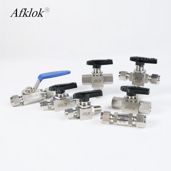 Premium Stainless Steel Instrumentation Ball Valve – 6000 PSI, 1/4" to 3/4", NPT