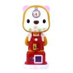 2022 arcade coin operated cute bear capsule lollipop toy vending machine for