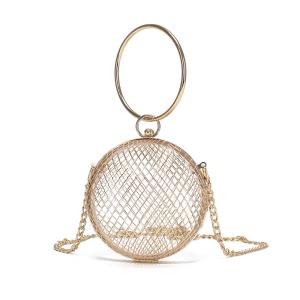 Wholesale Ball Shape Clutch Purse Party Handbag Rhinestone Ring Handle ODM OEM from china suppliers