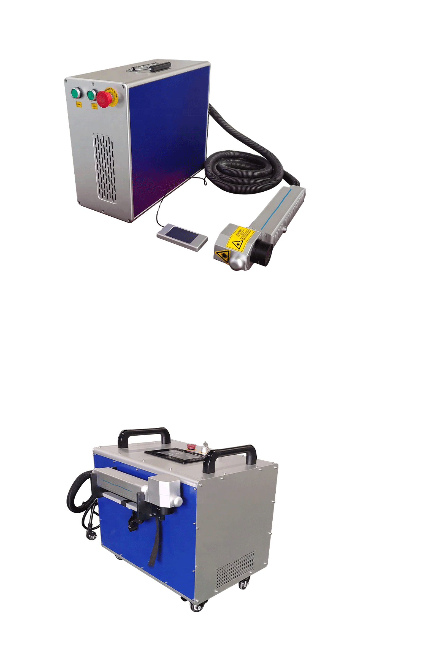 1064 Nm Wavelength Fiber Laser Cleaning Machine for Customized Rust Removal in Industrial Settings