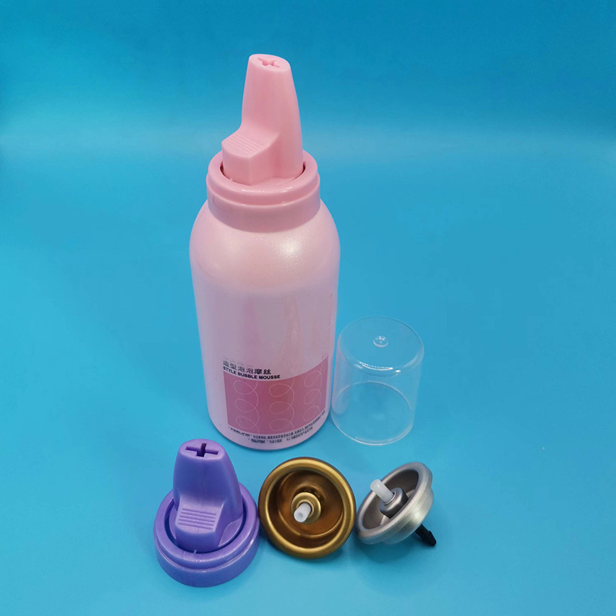 Professional Hair Mousse Spray Valve Salon Grade Styling Solution