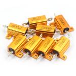 RX24 50w 100RJ Gold Aluminum Housed Wirewound resistor High Power