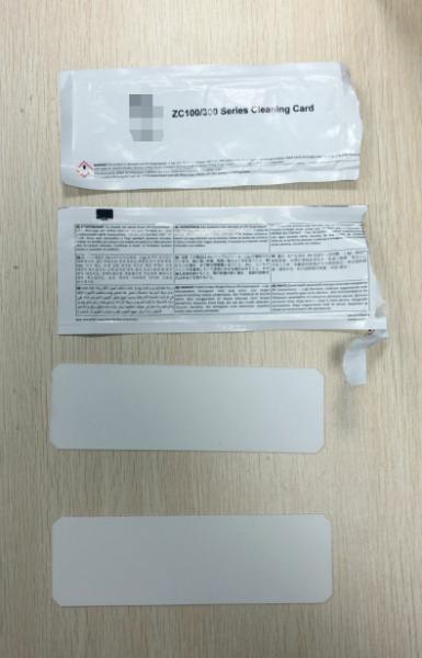 Zebra 105999-311 cleaning card/Zebra ZC serise cleaning card for ZC100/ZC300