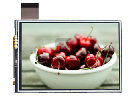 3.5 Inch High Brightness TFT LCD Screen with Resistive Touchscreen and 16/18/24 Bit RGB Interface