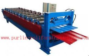 Wholesale Waterproof Corrugated Roof Tile Roll Forming Machine for Factory , Warehouse , Garage from china suppliers