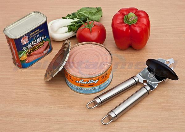 Anti Scratch Stainless Steel Kitchen Tools , Safety Stainless Steel Manual Can