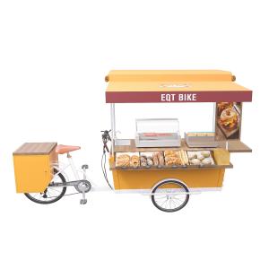 Wholesale 3600W Fast Food Hamburger Tricycle Burger Food Cart from china suppliers